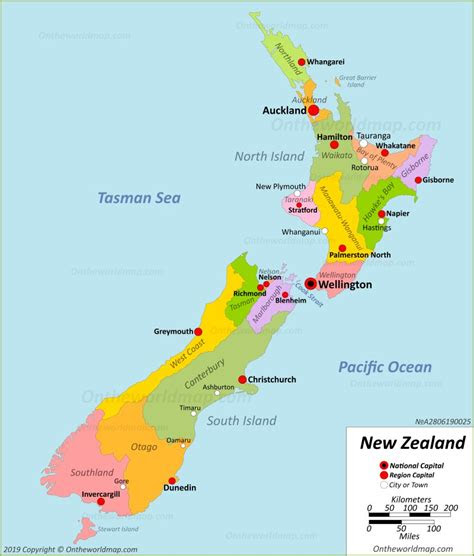 irresistible  zealand map printable dans blog