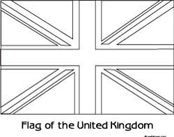 Download Union Jack Printable UK Flag Colouring Page