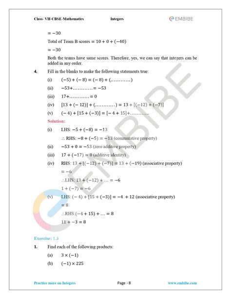 Building with bricks click here chapter 2: ncert solutions for class 7 maths chapter 1 integers free pdf download