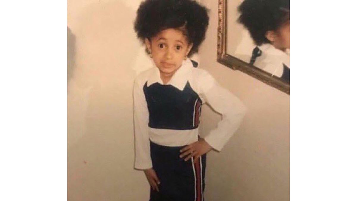 Picture Of Five Year Old Cardi B Makes Meme History The Source