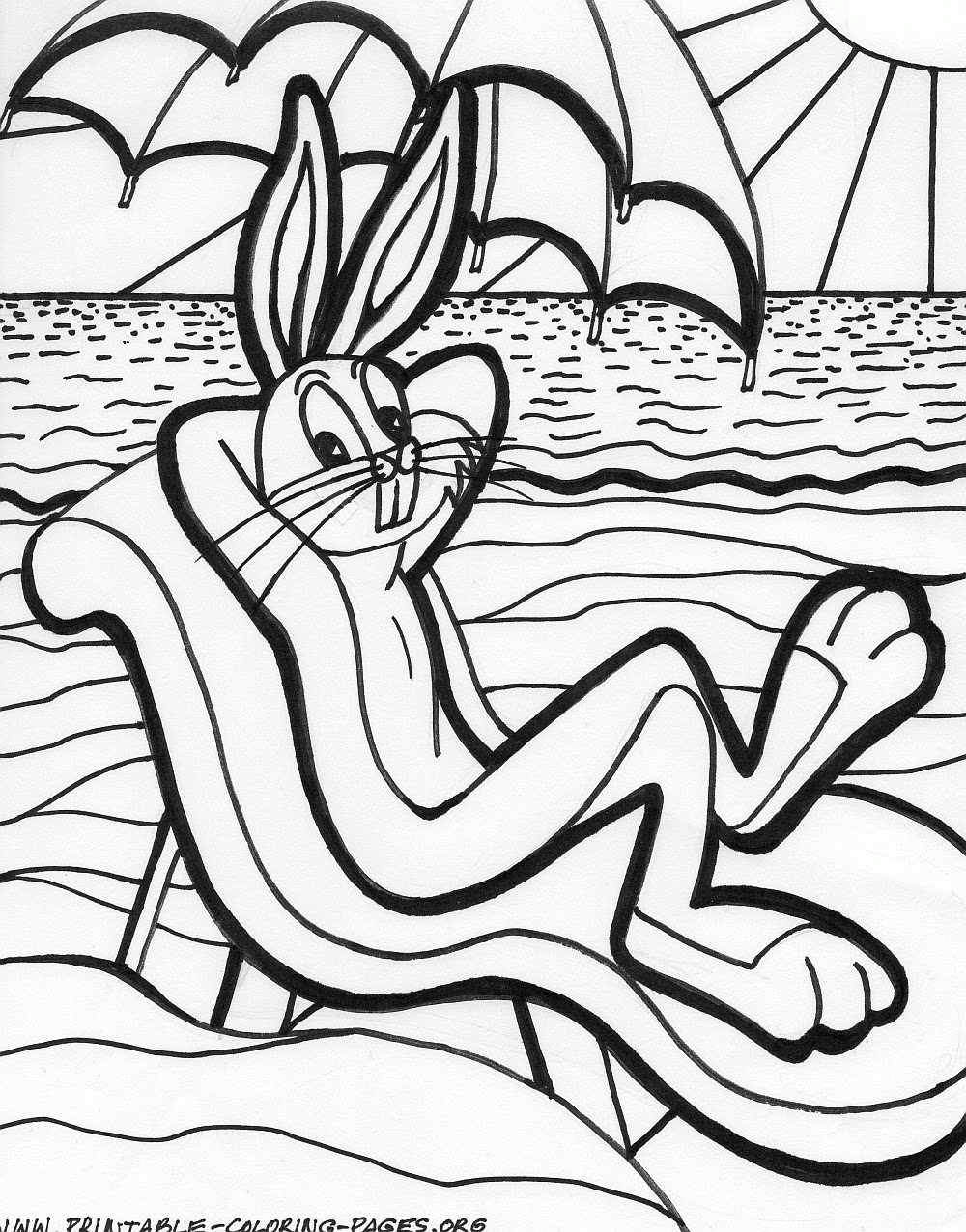 coloring pages cartoons