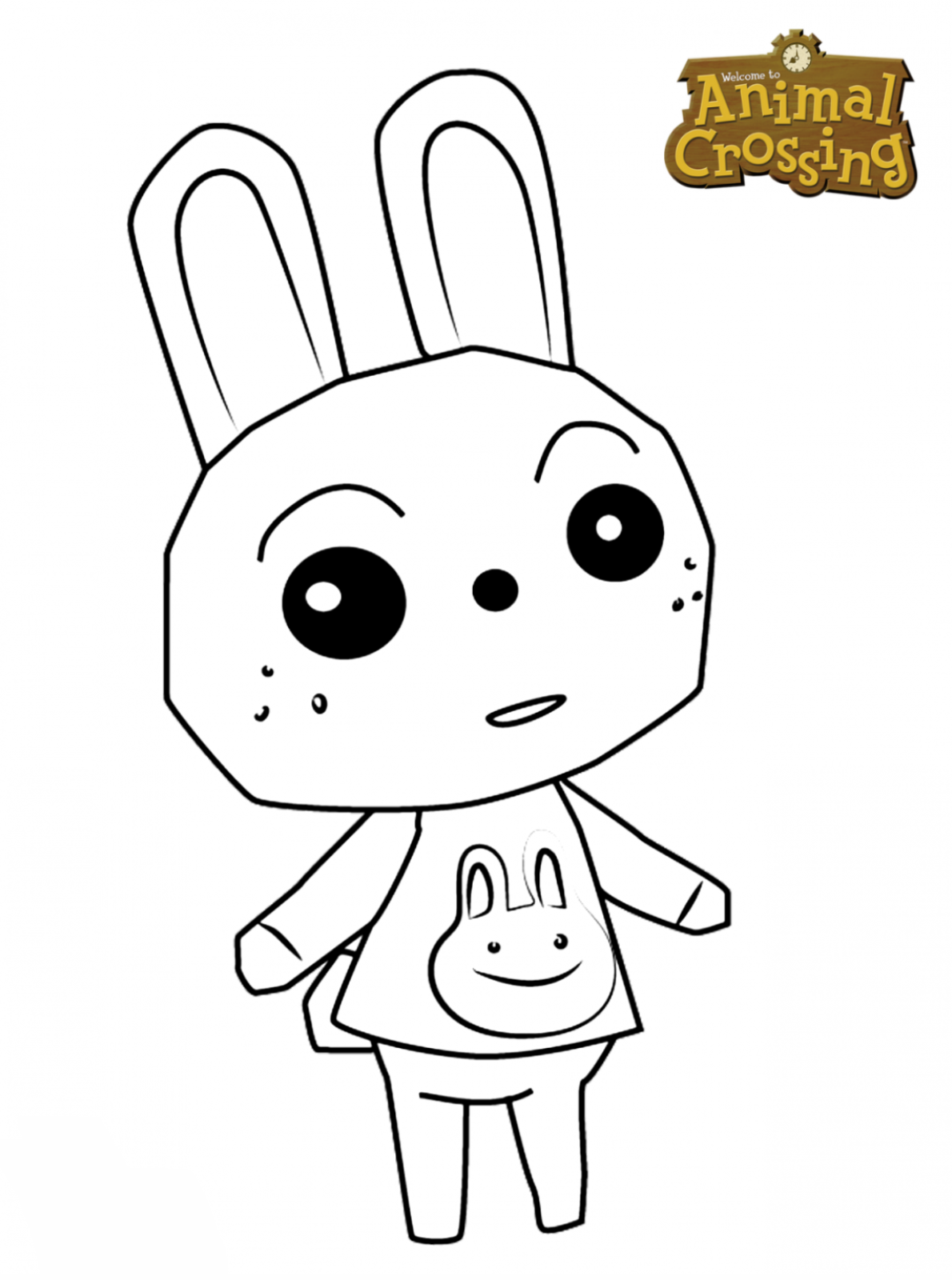 64 Coloring Pages Animal Crossing  Latest