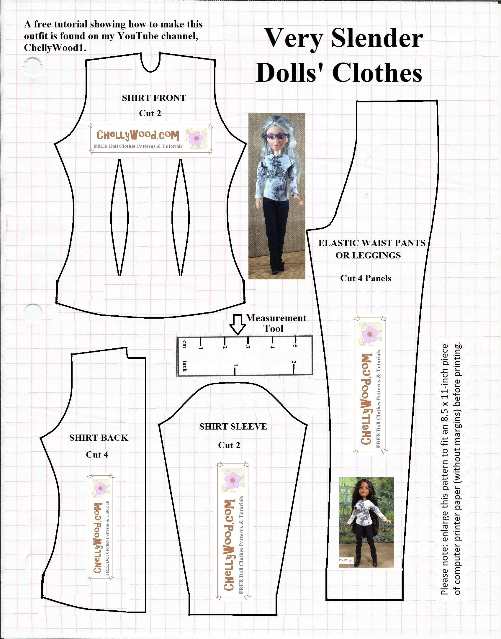 Daily Patterns – Free Doll Clothes Patterns