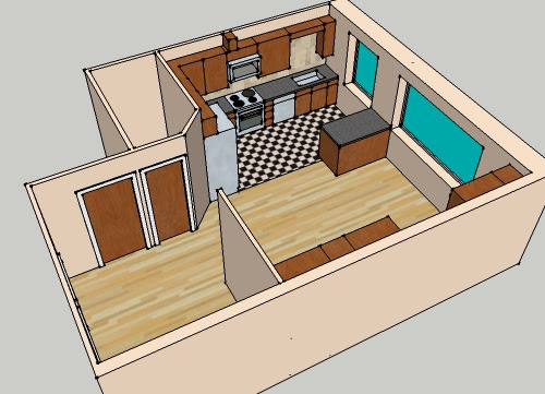 picture Sketch 3D House Design Drawing architect