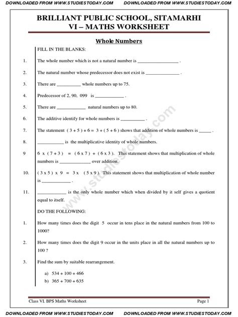 Math can be a challenging subject for many students, but it doesn't have to be. cbse class 6 maths practice worksheets 1 fraction mathematics