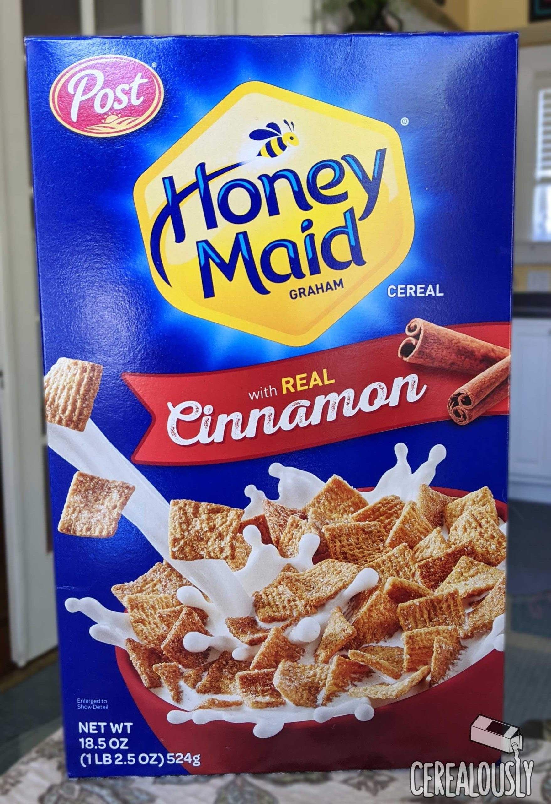 Review Honey Maid Cinnamon Graham Cereal