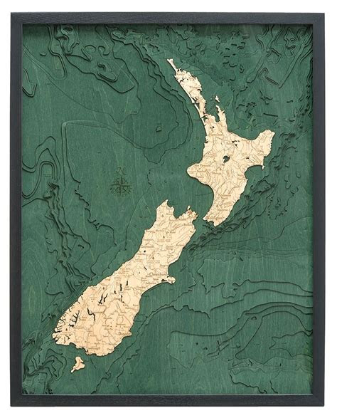 bathymetric map  zealand scrimshaw gallery