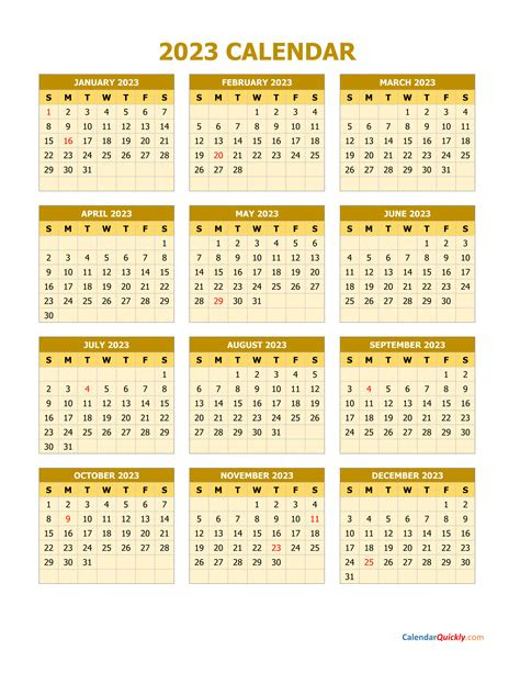  2023 calendar vertical calendar quickly