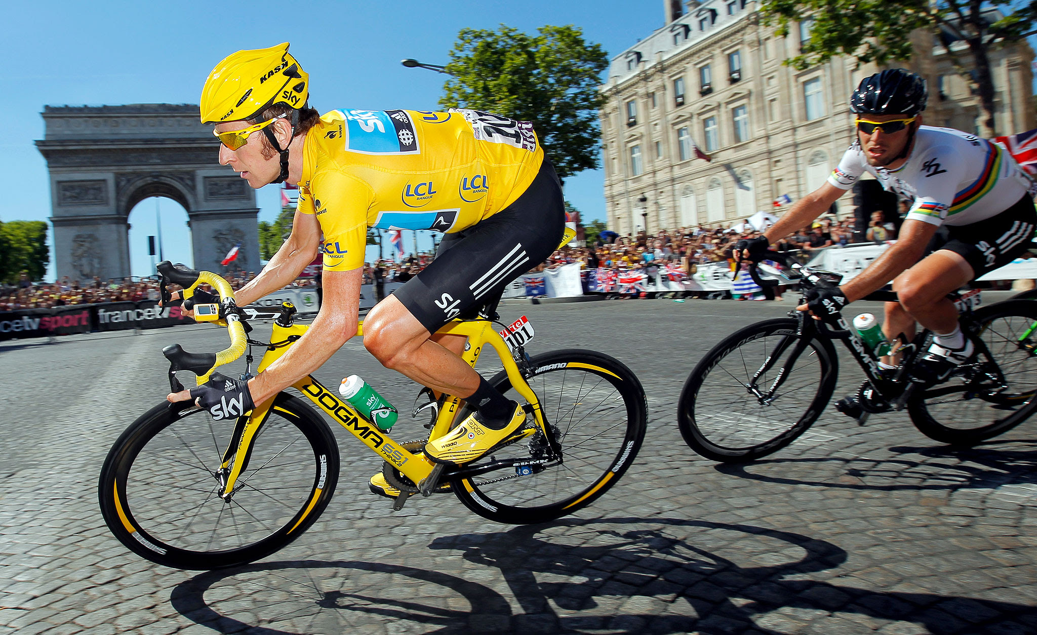 Coloriage Tour de France à imprimer