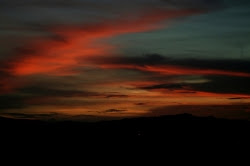 Sunset Shot of The Sky At Bagan