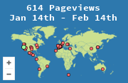 Locations of visitors to this page