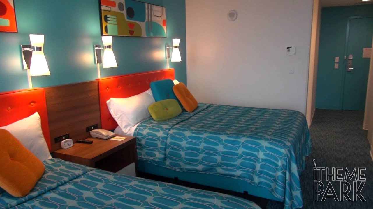 Universal's Cabana Bay Beach Resort Standard Guest Room Tour at