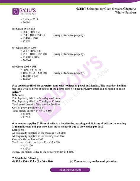 Number system · chapter 2: ncert solutions for class 6 maths exercise 22 chapter 2 whole numbers