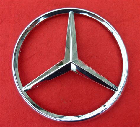 mercedes benz central grill emblem front grille star badge