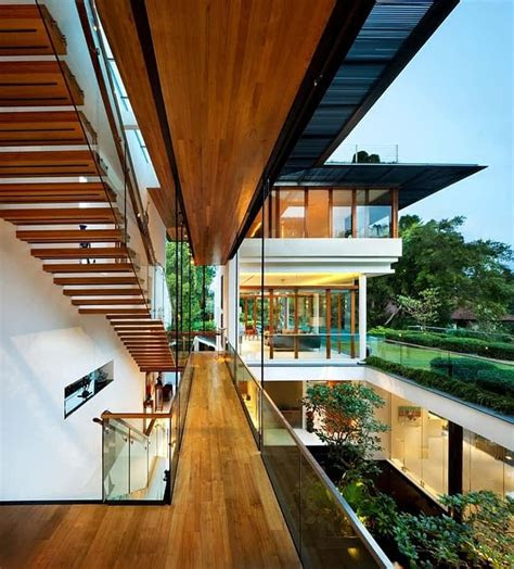 modern tropical bungalow dalvey road house  guz architects