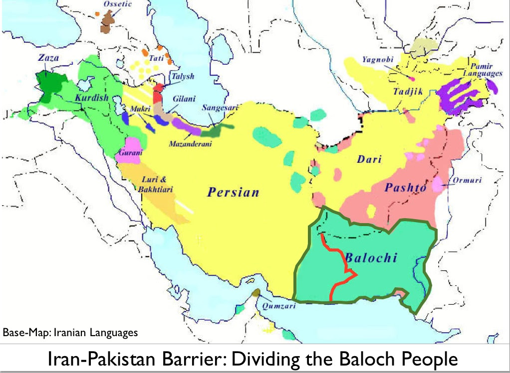 The Iran Pakistan Border Barrier