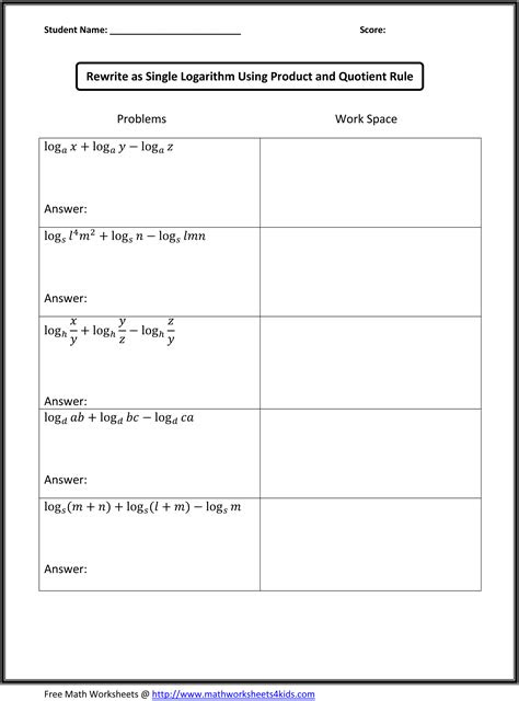  8th grade math worksheets