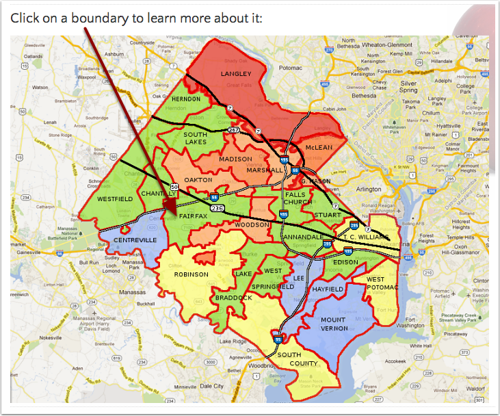 Loudoun County School Boundary Map Five Steps to Finding Your Dream Home (by Fairfax County School 