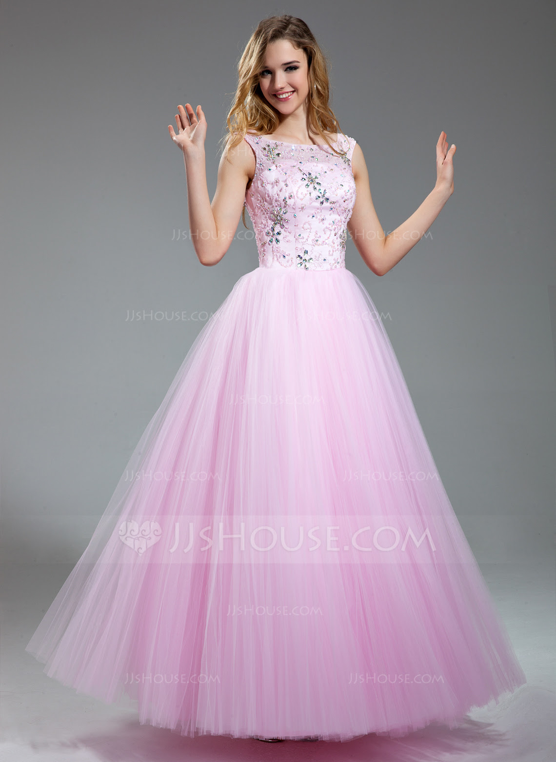 Robe de bal princesse rose