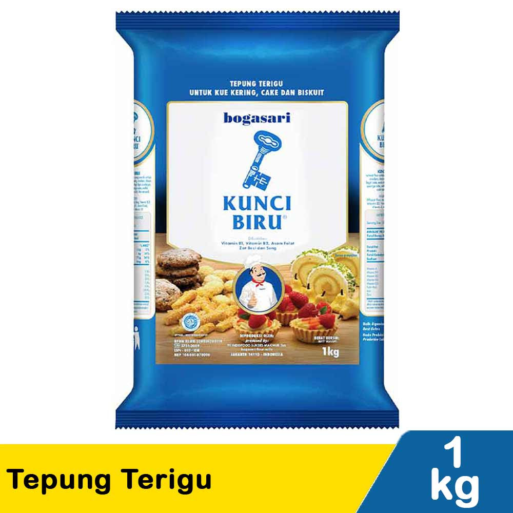  Kunci Biru  Tepung Terigu Pck 1000G KlikIndomaret