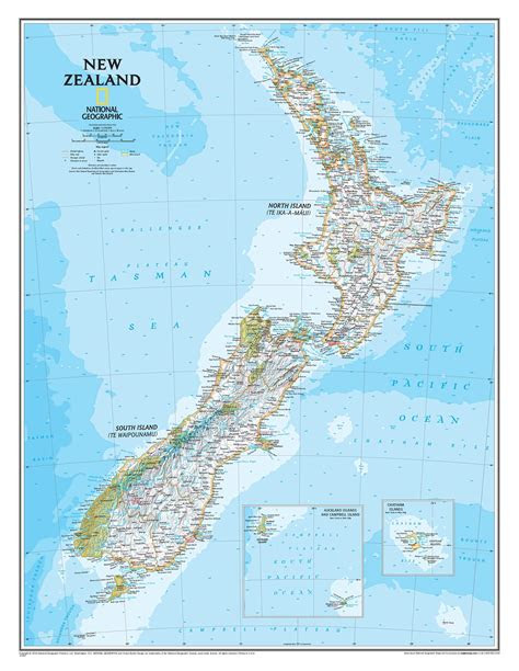 zealand ngs buy wall map  australia mapworld