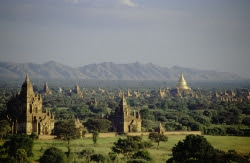 View Over the Plain of Bagan