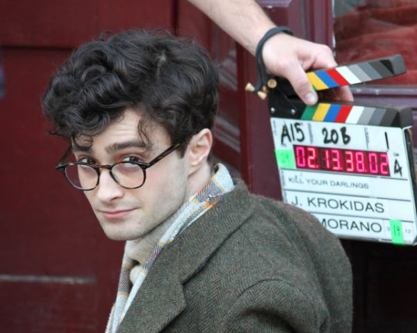 Video First Look At Daniel Radcliffe On New York Set Of Kill Your Darlings Snitchseeker Com