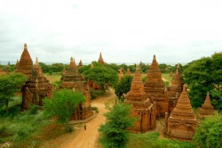 Old Bagan Pagodas