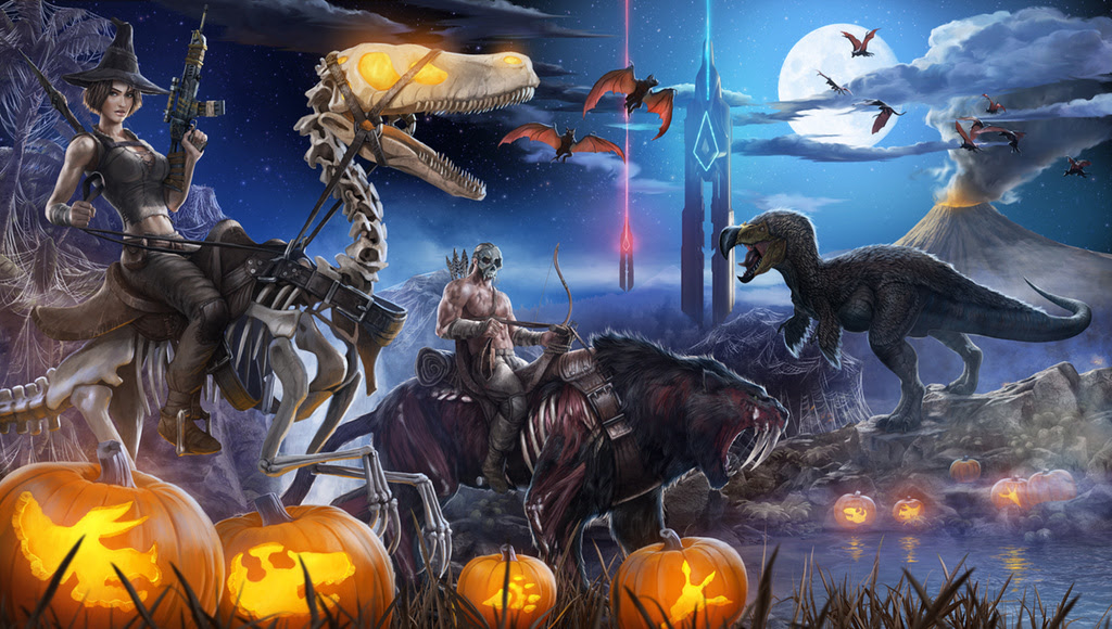 Ark Survival Evolved Halloween Update Includes Bloodthirsty Zombie Dodos Vg247 Survival evolved wallpapers and backgrounds available for download for free.