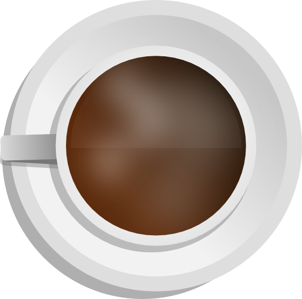 Mokush Realistic Coffee Cup Top View Clip Art at Clker.com ... All coffee clip art are png format and transparent background.