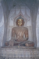 Buddha Inside the Bagan Temple