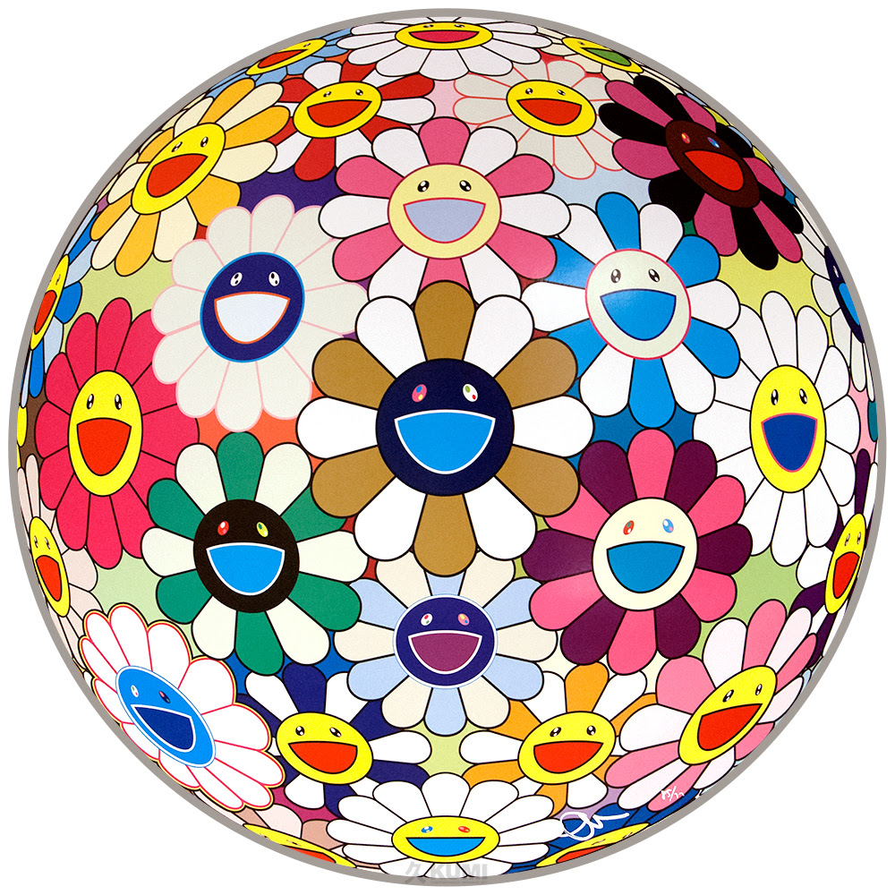 Takashi Murakami Flower Ball (Autumn) Print | Kumi ...