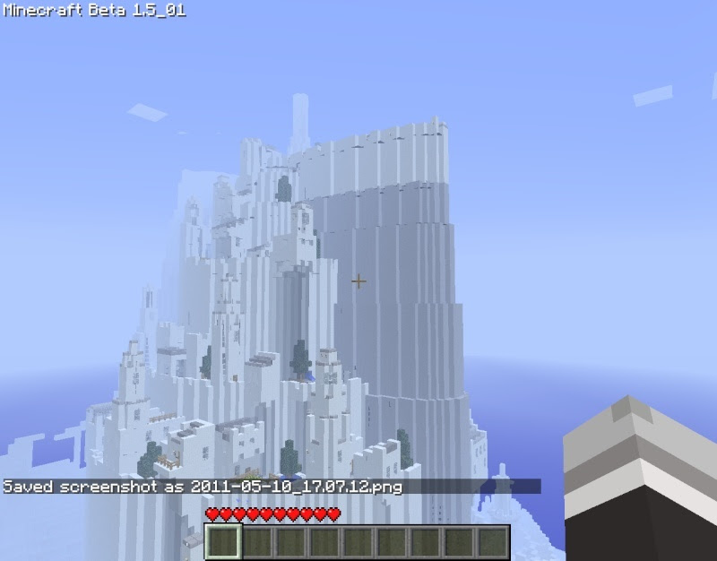 minas tirith minecraft. May I present, Minas Tirith.