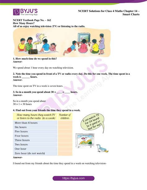 They feel jittery to learn with numbers. ncert solutions class 4 maths chapter 14 smart charts download free pdfs