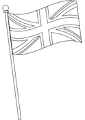 Download England Flag coloring page | Free Printable Coloring Pages