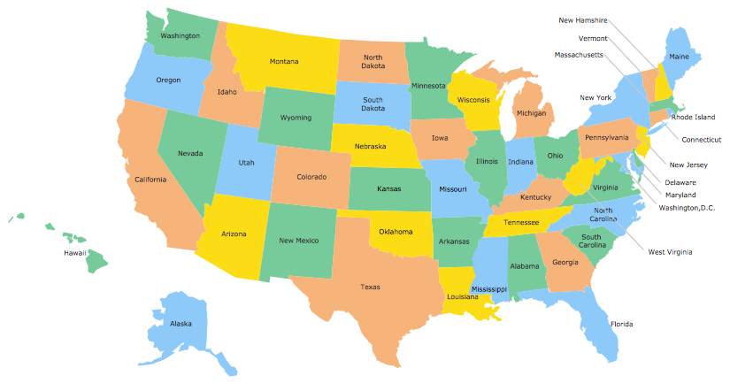 USA MAP | Lustige Bilder