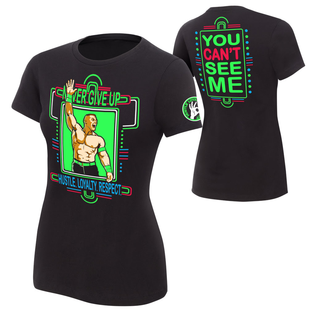 Image - John Cena Neon Authentic women'sT-Shirt.jpg - Pro ...