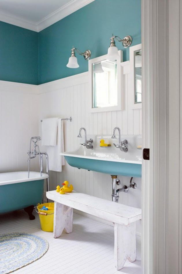 30 Colorful and Fun Kids Bathroom Ideas