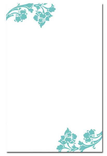 blank wedding invitations Blank Wedding Invitations With A ...