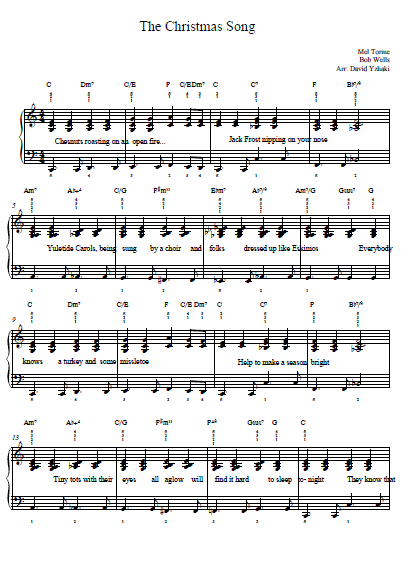 The Christmas Song Chords