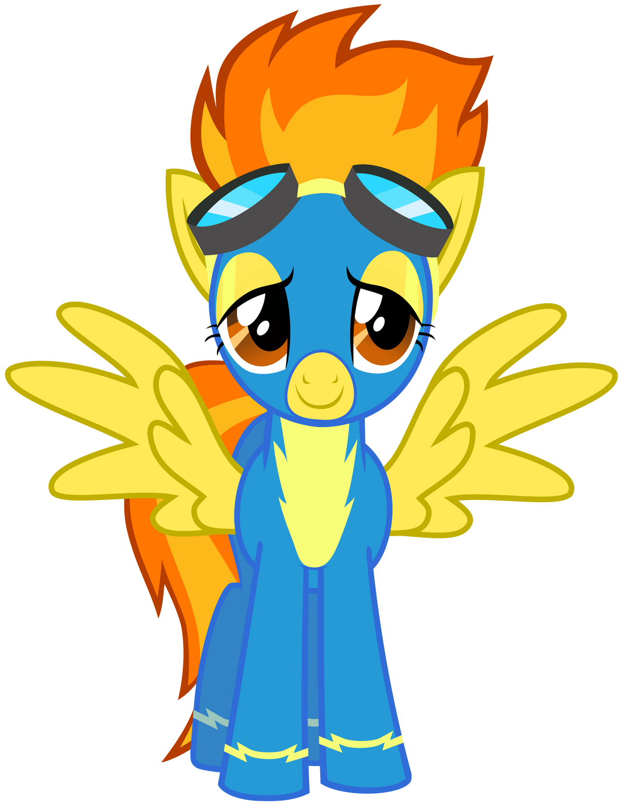 frontal Spitfire Vector by BaumkuchenPony on DeviantArt