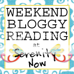 Weekend Bloggy Reading