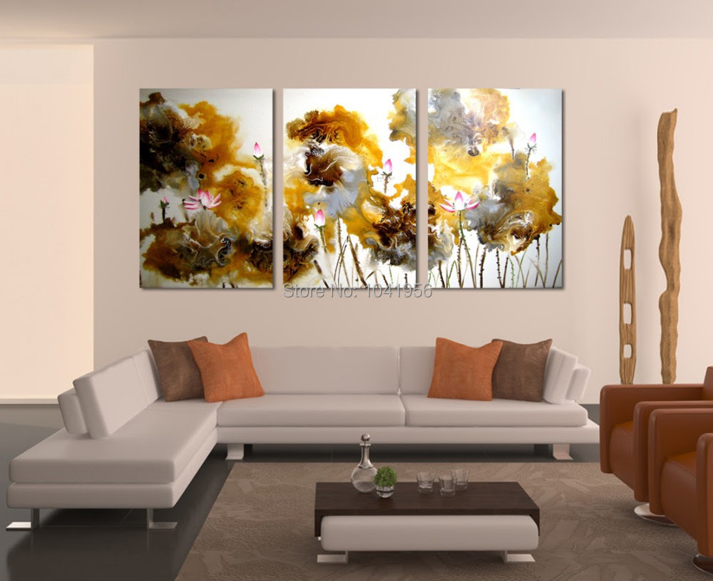 3 piece canvas romantic wall art canvas painting painting ...