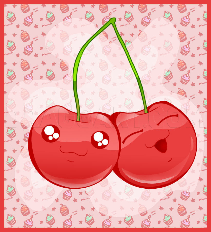 Cherries Drawing