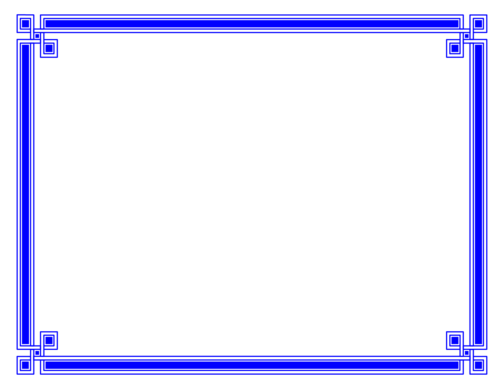 Blue Border - Cliparts.co Royal border png, vector, psd, and clipart with transparent.