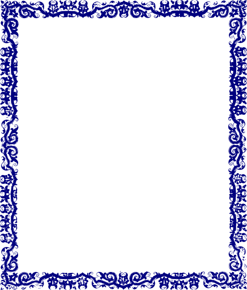 Blue Border Design Clip Art at Clker.com - vector clip art ... Royal border png, vector, psd, and clipart with transparent.