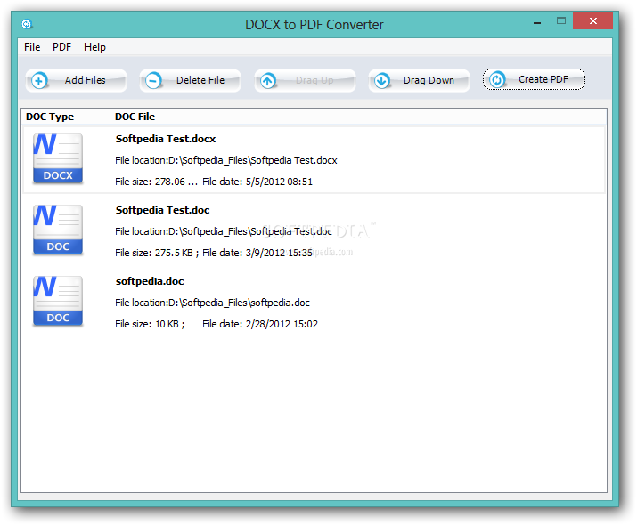 DOCX to PDF Converter Download When the file is converted click the download button to get your converted file.