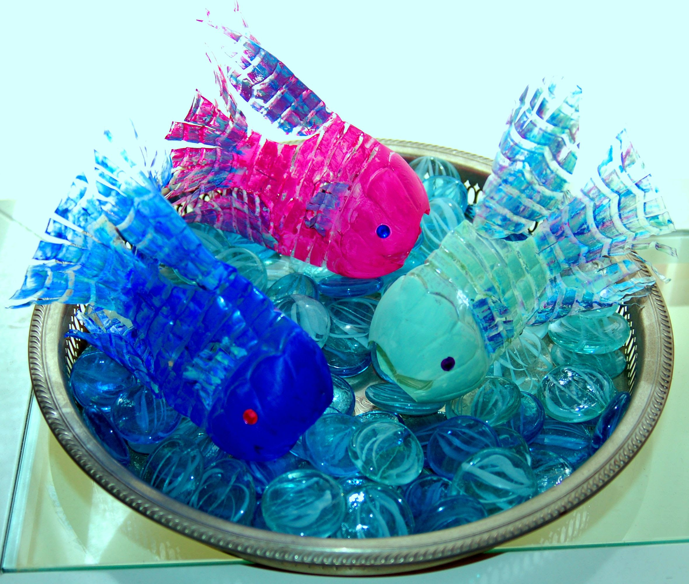 Recycled water bottle fish. | crafts & school ideas | Pinterest