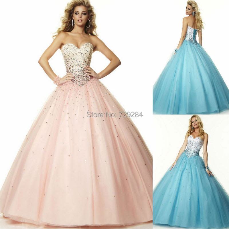 Robe de bal princesse rose