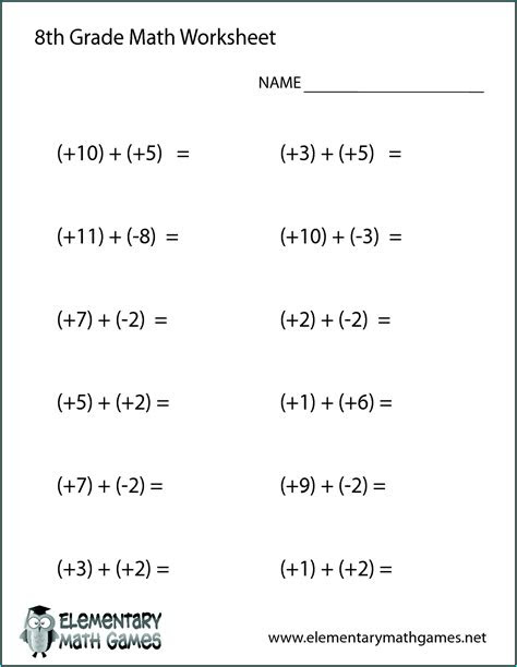  8th grade math worksheets printable pdf worksheets printable 8th